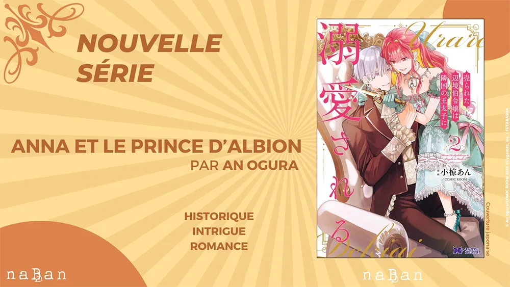 manga : Anna et le prince d'Albion