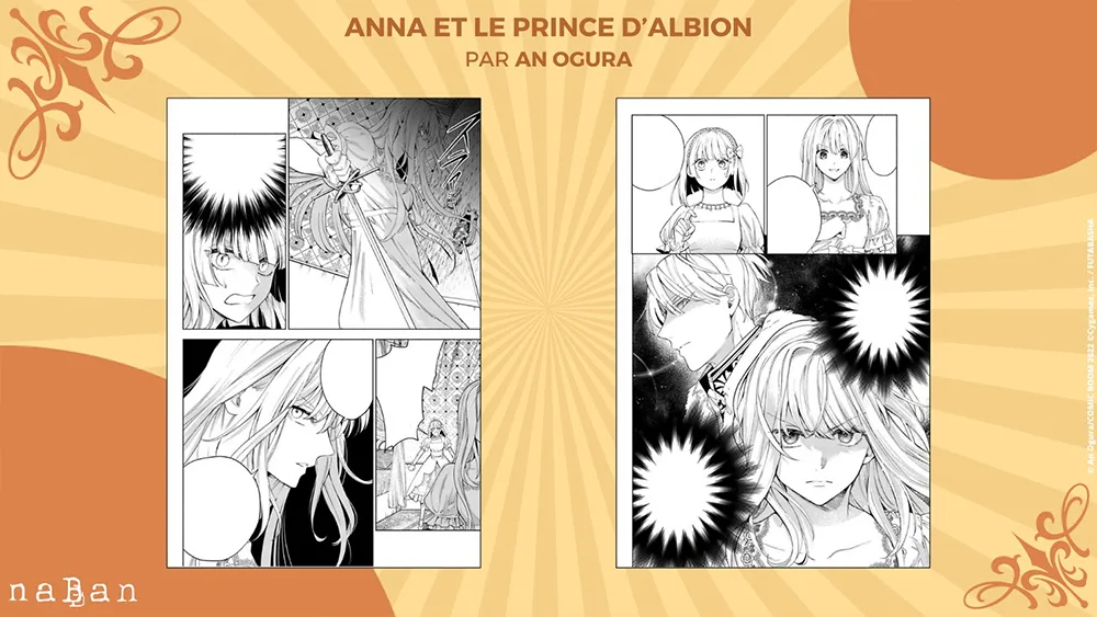 manga : Anna et le prince d'Albion