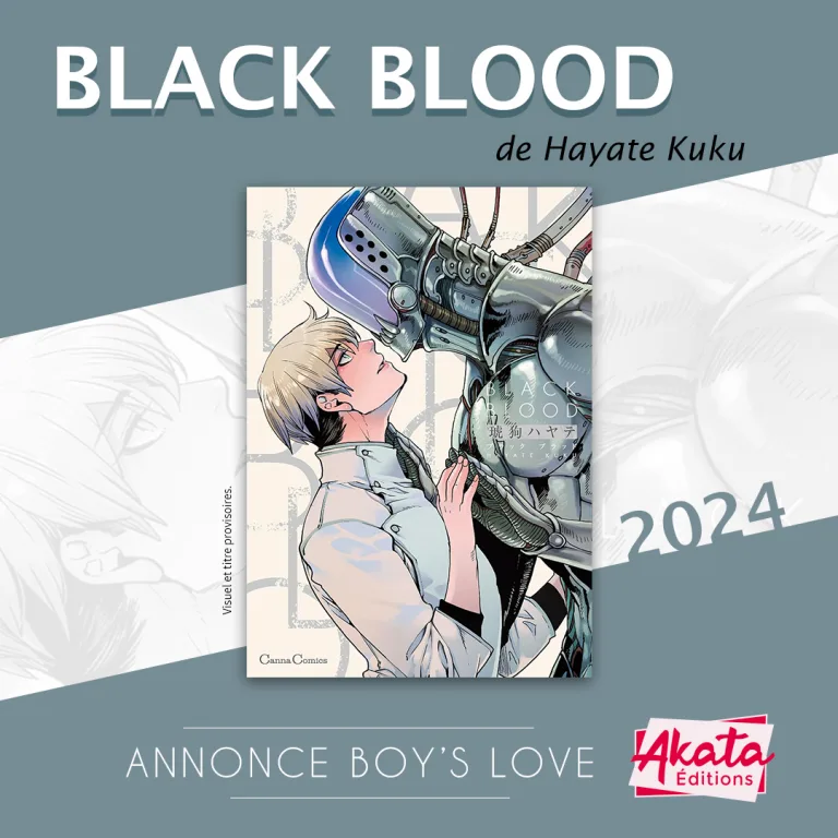 Le manga Black Blood édité par Akata