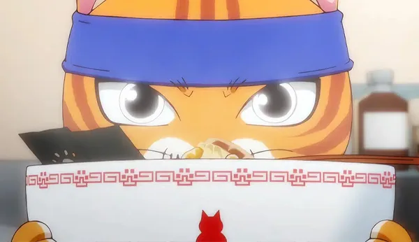 anime Red Cat Ramen