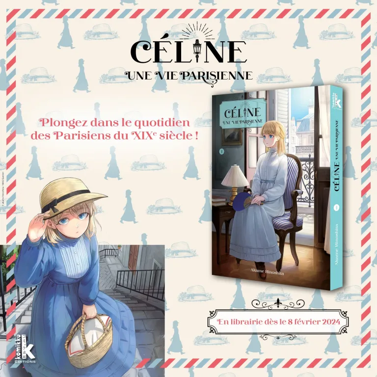 Céline, une vie parisienne - manga