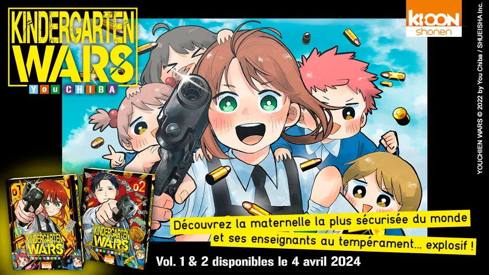 Le manga Kindergarten Wars édité par Ki-oon