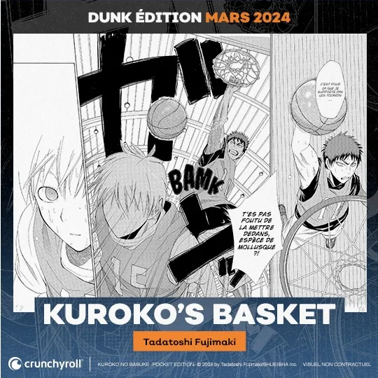 dunk édition kuroko's basket