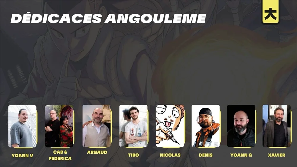 Kana au festival de la BD d'Angoulême 2024