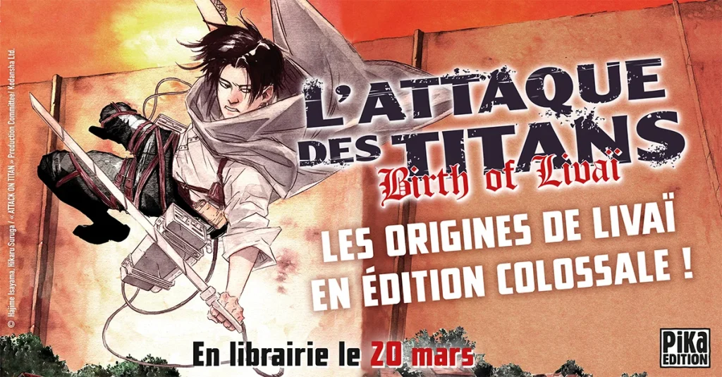 L'Attaque des Titans : Birth of Livaï édition colossale