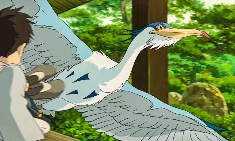 le garçon et le héron oscar