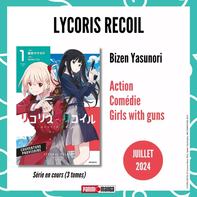 Lycoris Recoil manga