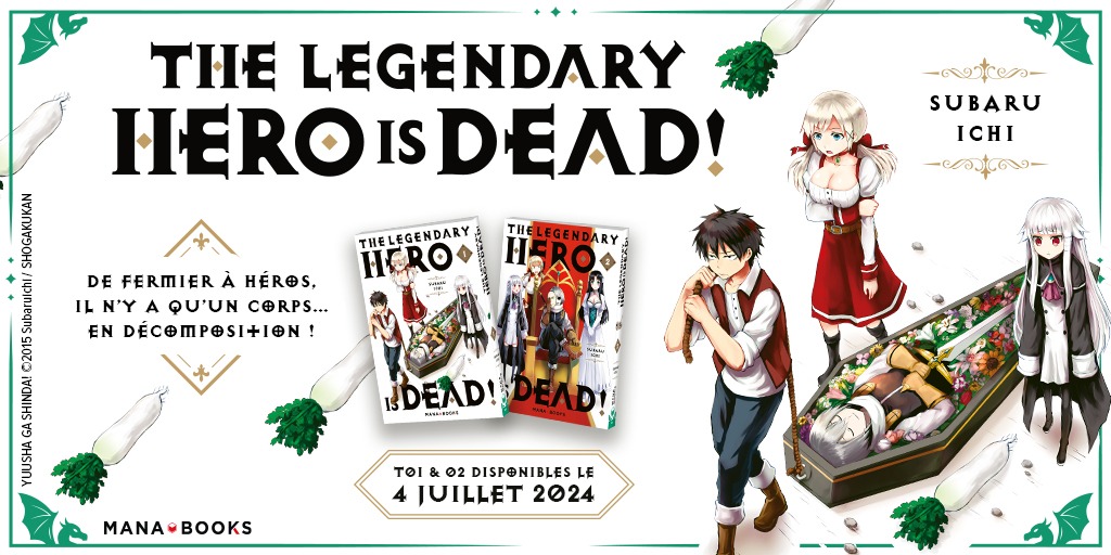 The Legendary Hero is Dead manga