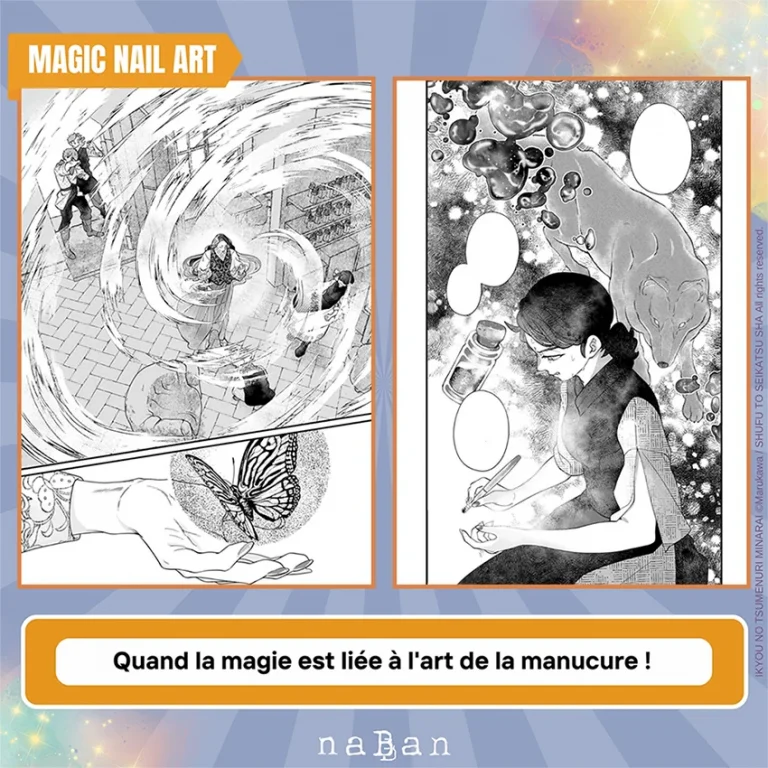 manga Magic Nail Art