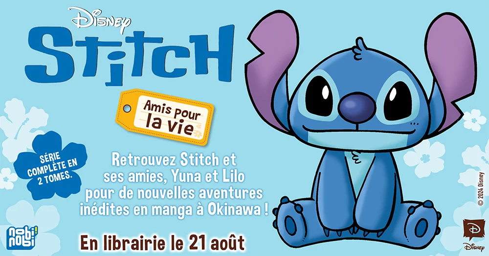 manga : Stitch amis pour la vie