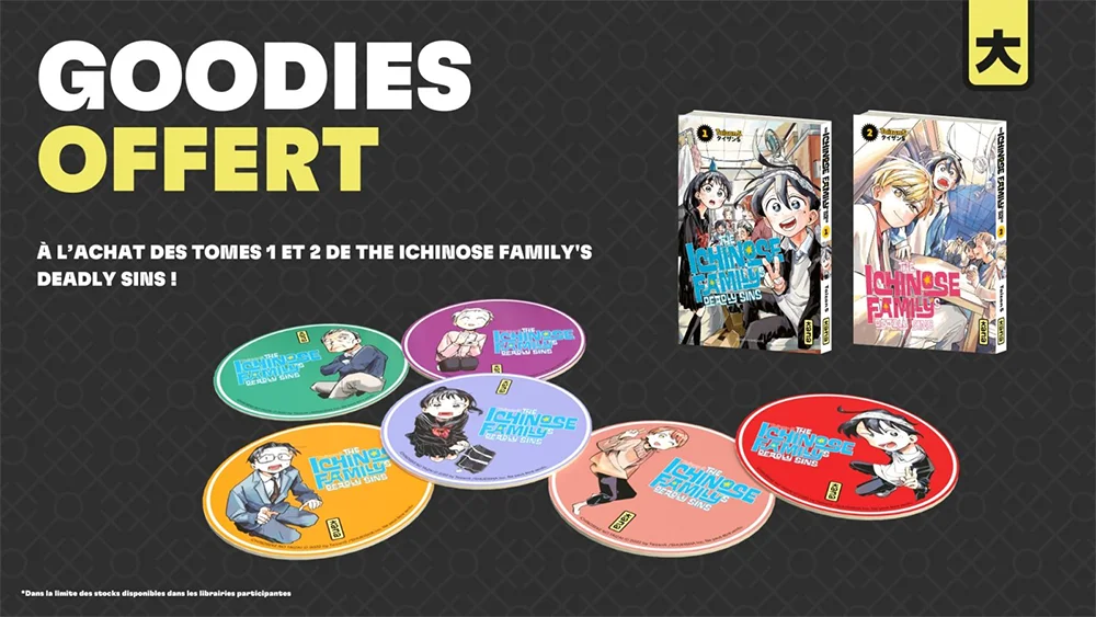 The Ichinose Family's Deadly Sins goodies