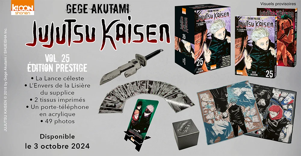 Jujutsu Kaisen 25 collector