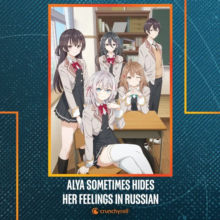 Crunchyroll : animes été 2024 - Alya Sometimes Hides Her Feelings in Russian