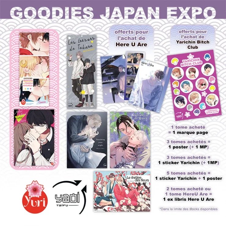 Japan Expo 2024 : Goodies Taifu