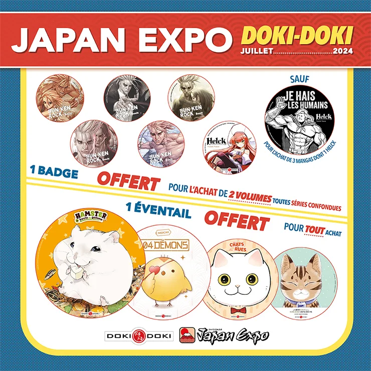 Goodies Doki Doki Japan Expo 2024