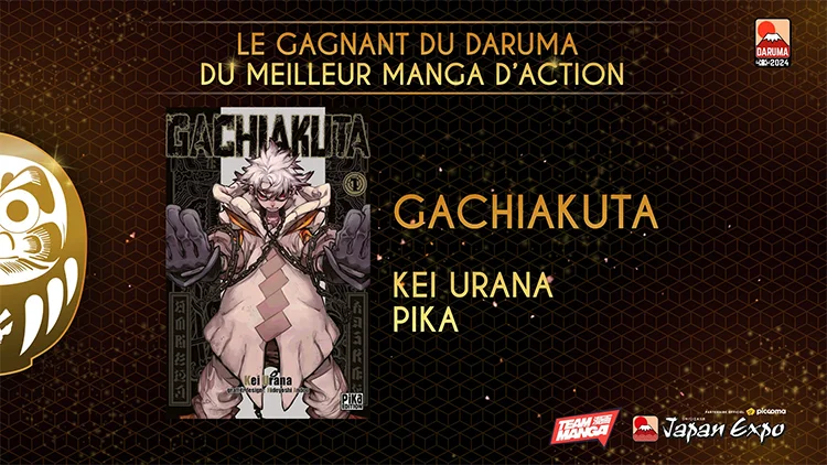 Daruma 2024 Manga d'action : Gachiakuta