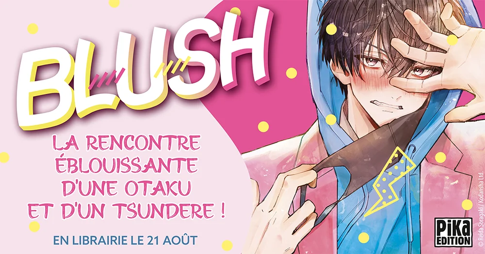 Le manga Blush annoncé par Pika