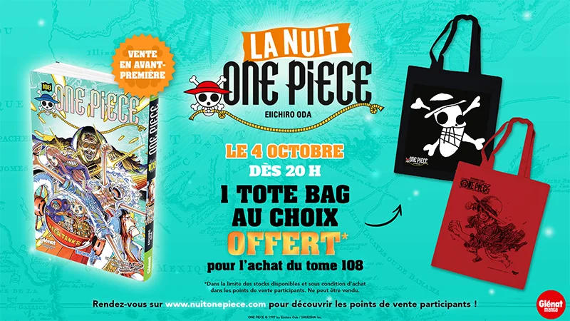 Nuit One piece 2024 : Tote bag