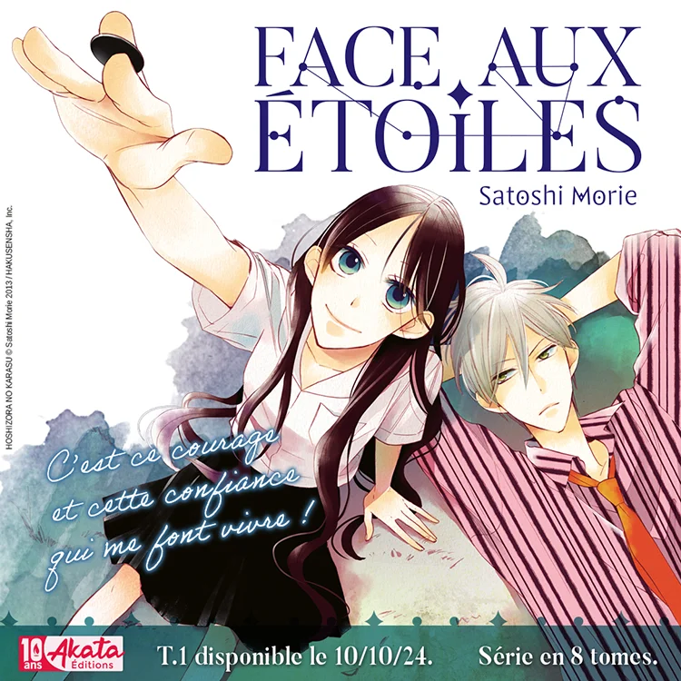 manga Face aux étoiles