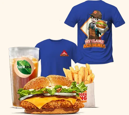 Burger King x My Hero Academia : Deku Burger