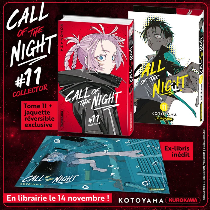 Call of the Night tome 11 collector