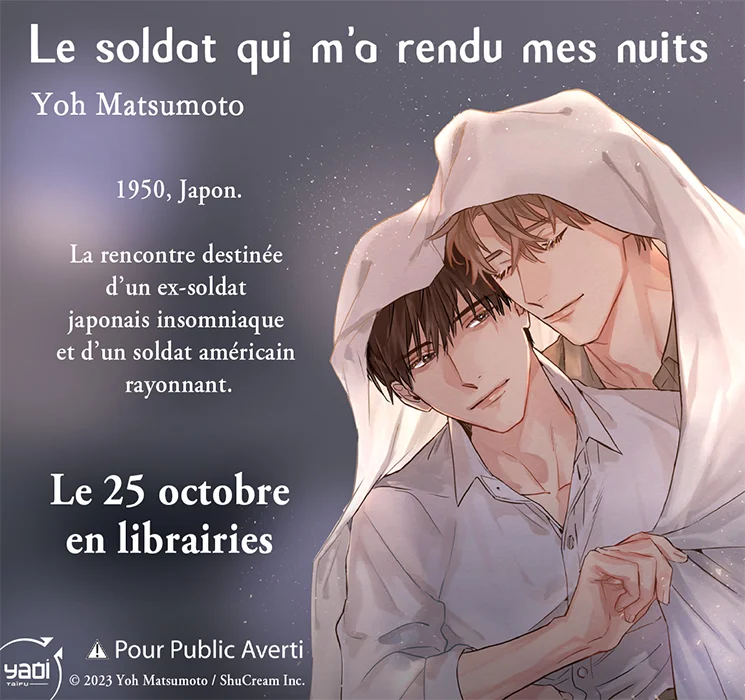 manga : Le Soldat qui m'a rendu mes nuits