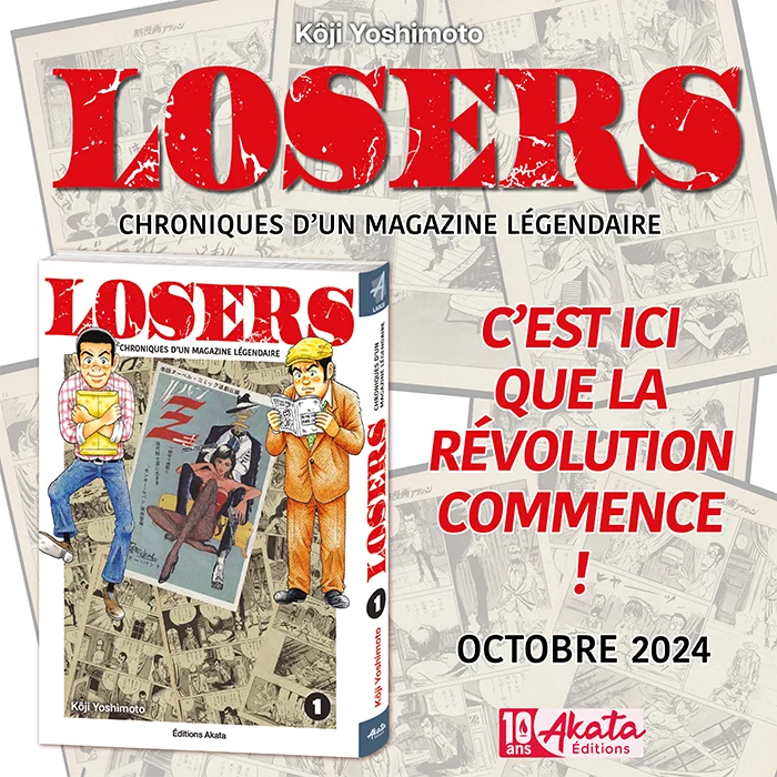 manga Losers chroniques d'un magazine légendaire