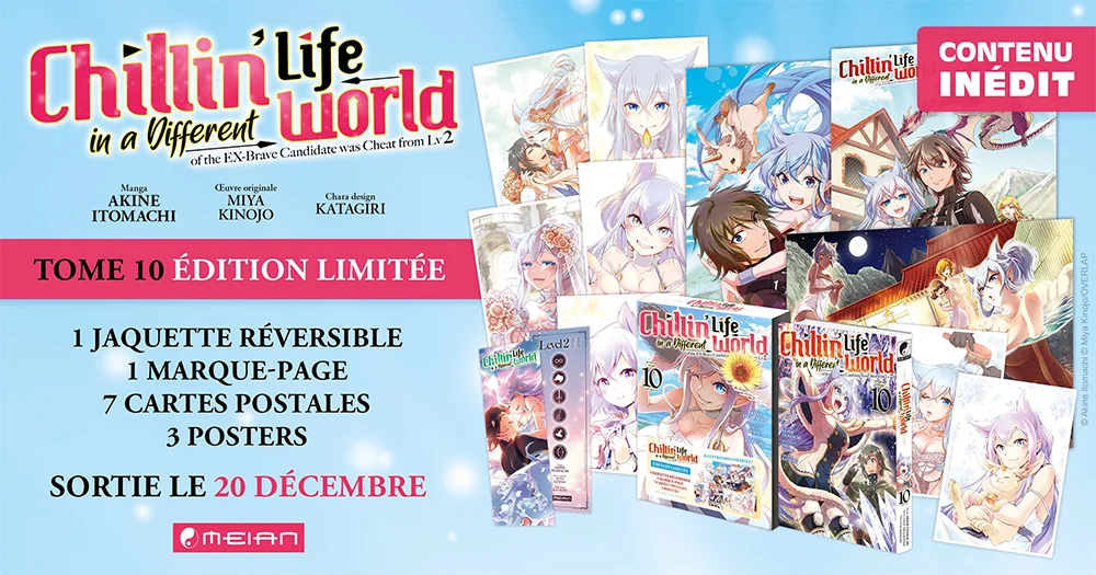 Chillin' Life in a Different World 10 en édition collector