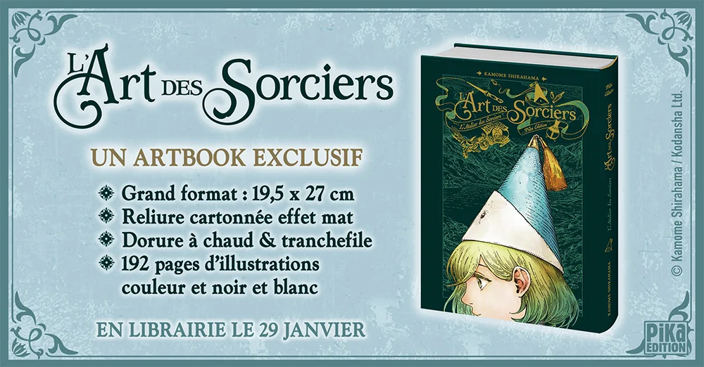 artbook L'atelier des sorciers