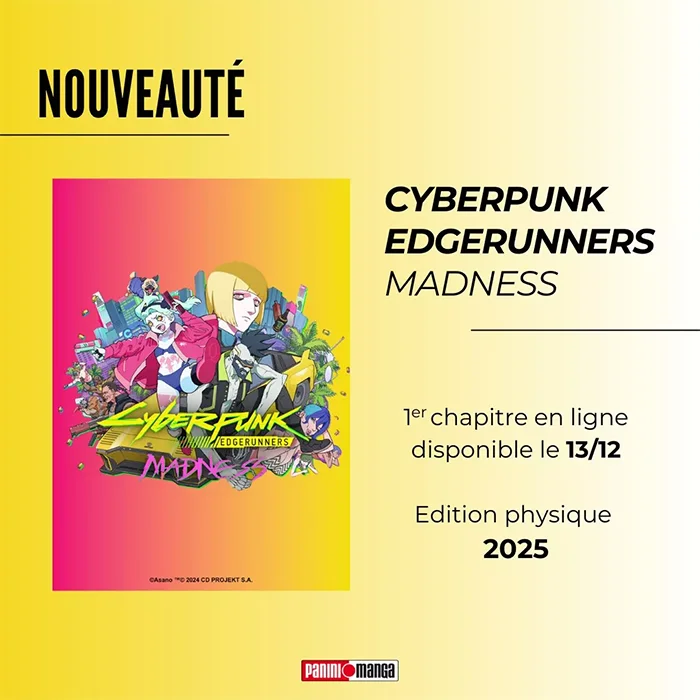 manga Cyberpunk Edgerunners MADNESS 