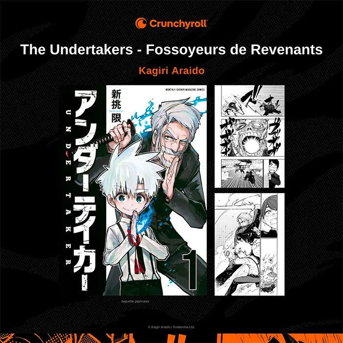 manga The Undertakers - Fossoyeurs de Revenants 