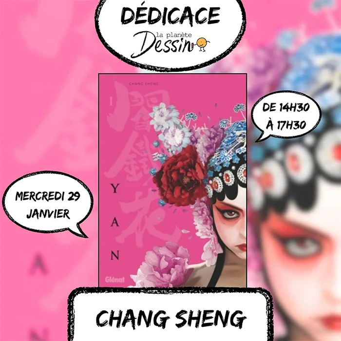 Chang Sheng : dédicace paris