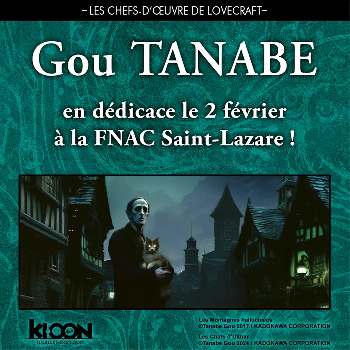 gou tanabe dédicace à paris