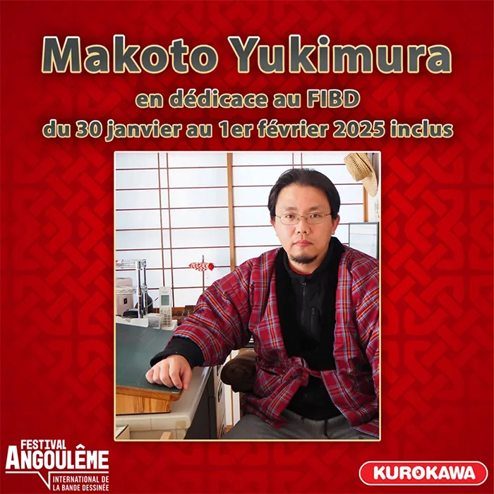 Makoto Yukimura : Les dédicaces à Angoulême