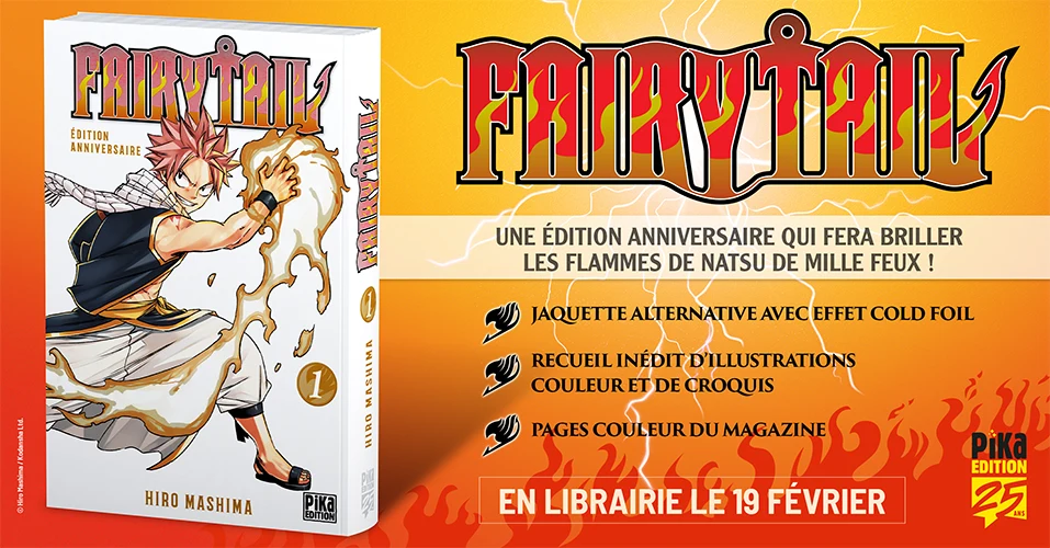 Fairy Tail tome 1 anniversaire