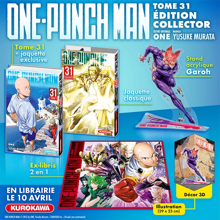 One-Punch Man tome 31 collector