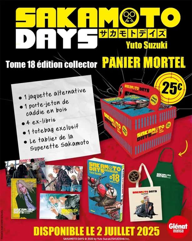 Sakamoto Days 18 collector