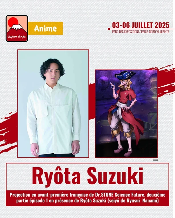 Ryôta Suzuki invité à Japan Expo