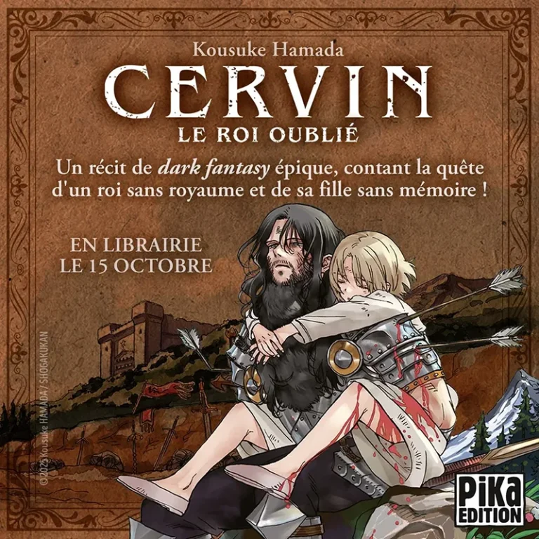 Manga : Cervin Le roi oublié